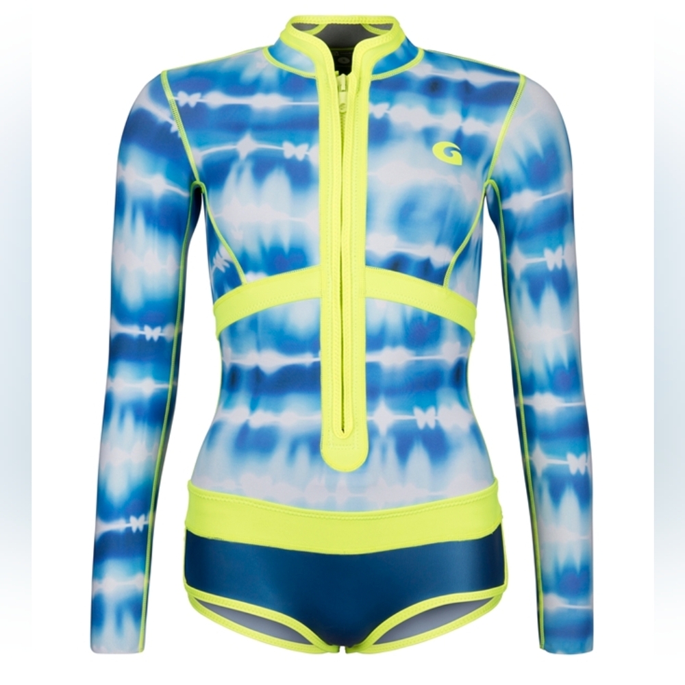 Glide Soul 1mm Springsuit Wetsuit Front Zip Size Small